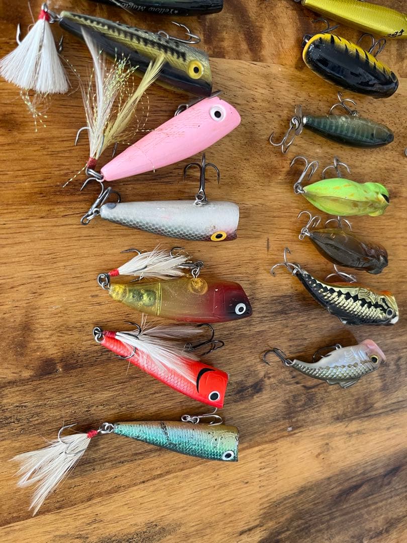 メガバス等　ルアー27点セット　ドッグX パロット入り