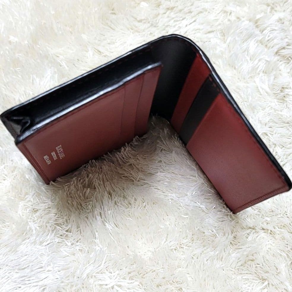 未使用 ブラックレーベルクレストブリッジ カードケース 名刺入れ レザー 黒