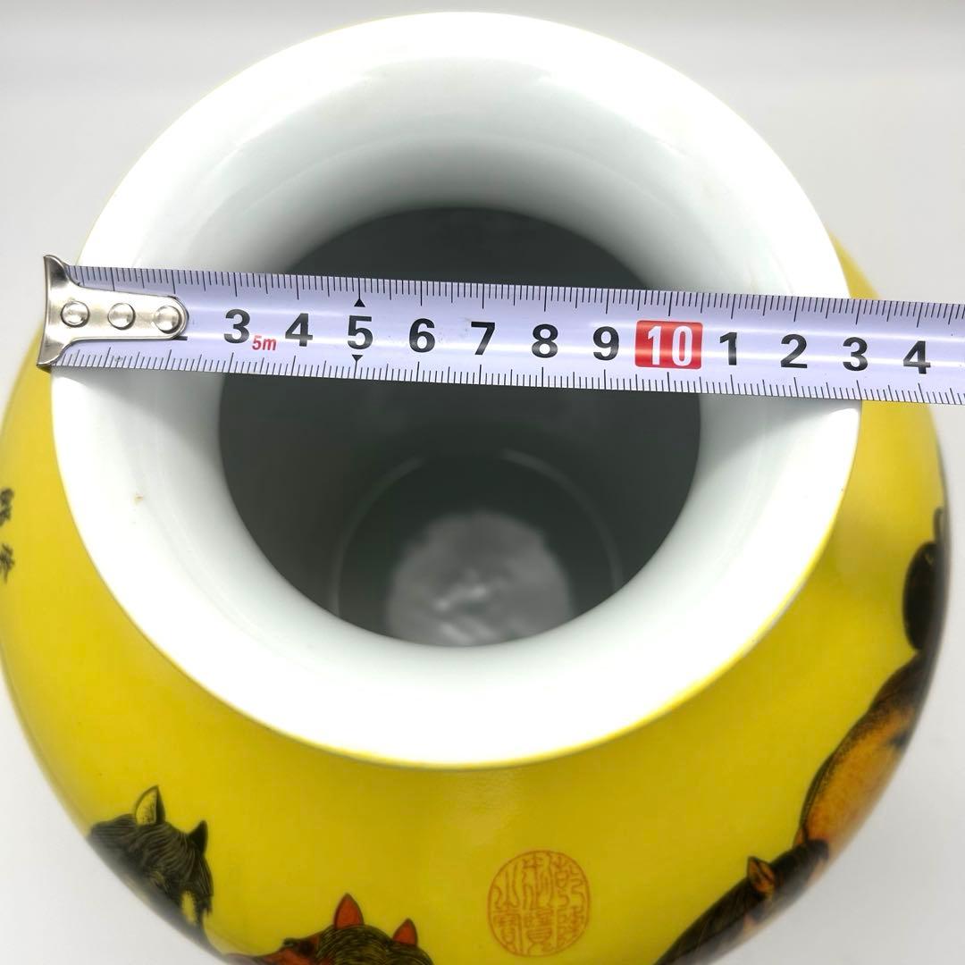 中国美術 骨董　壺　花瓶　郎世寧 中国工芸品