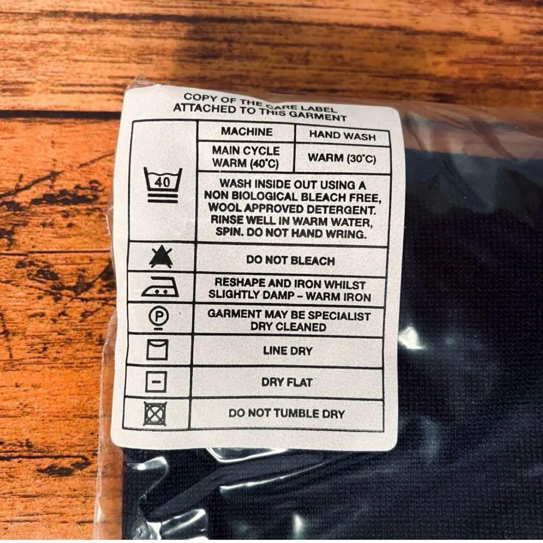 【袋入り新品】ジョンスメドレー Vネックニット ASHMOUNT ネイビー M