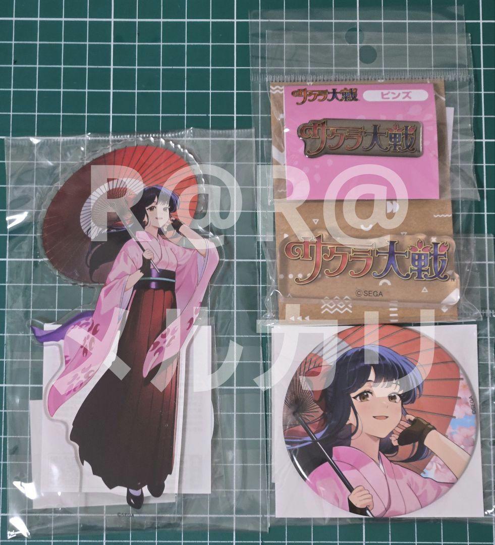 万博　EXPO2025　アニメイト　サクラ大戦　ピンバッジ　缶バッジ