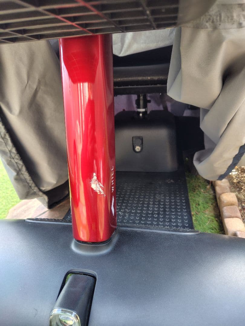 WHILL　Model S　4輪スクーター　電動車いす　　赤色　フルオプション