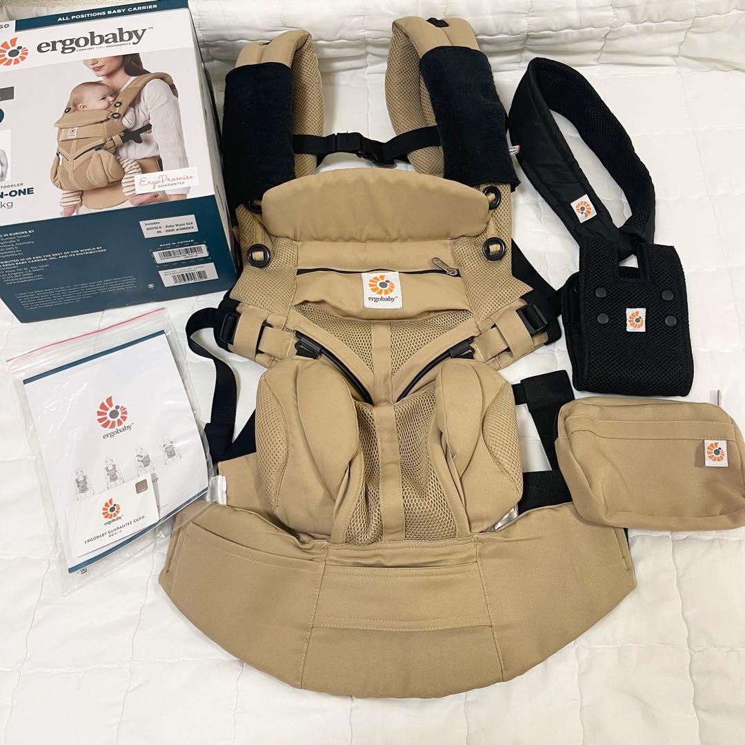 ergobaby OMNI360 エルゴベビー　オムニ360 ベージュ　メッシュ