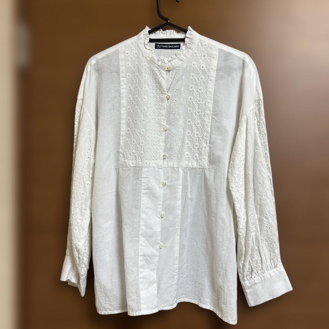 《未使用品》ティグルブロカンテ　ブラウス