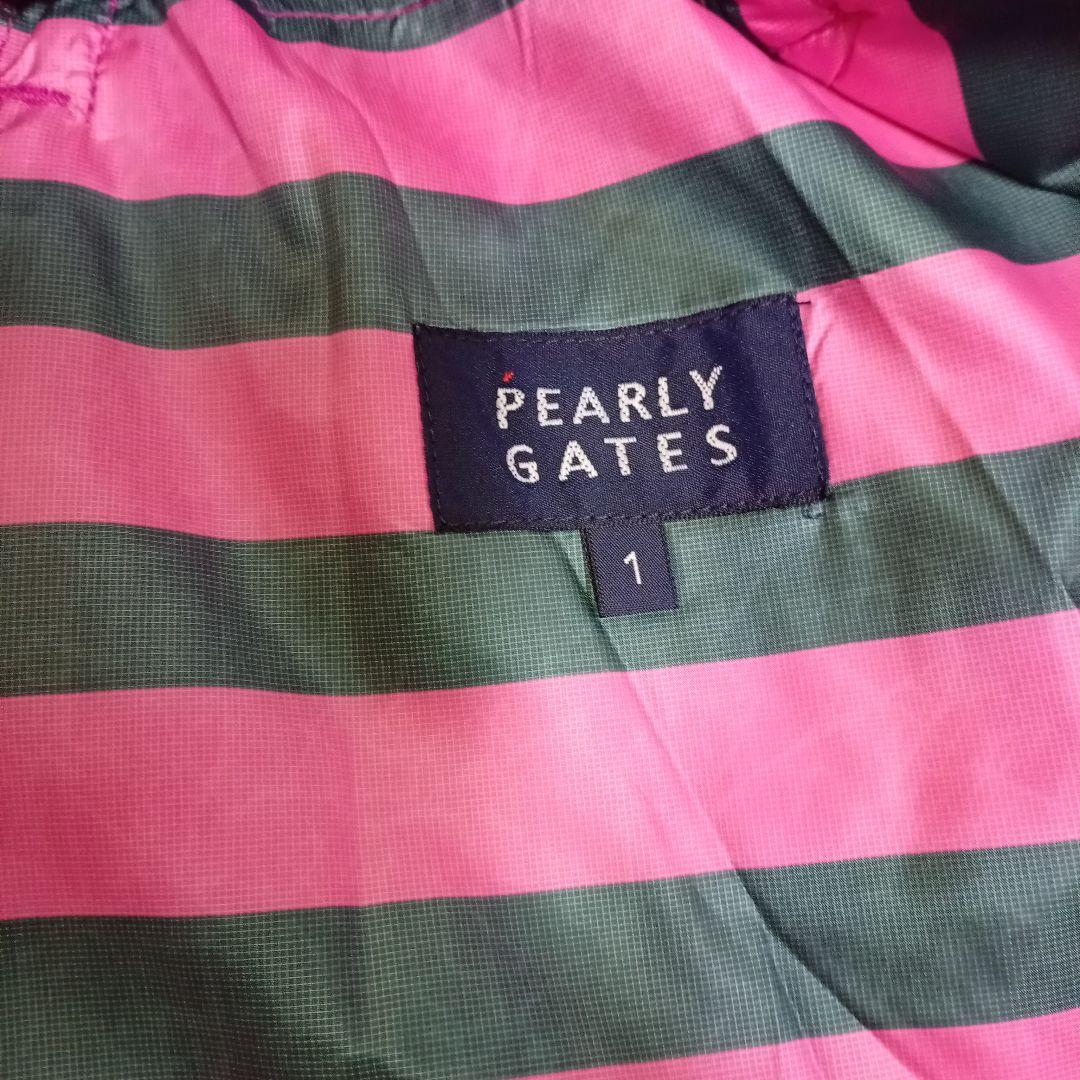 m25〚PEARLY GATES〛プルオーバーとインナージャケットピンクMサイズ