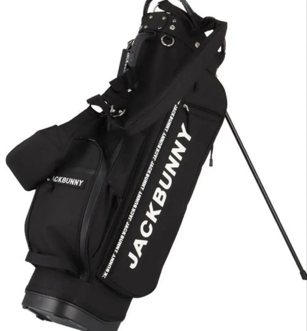 新品 ジャックバニー by パーリーゲイツ ブラック ツアー キャディバッグ