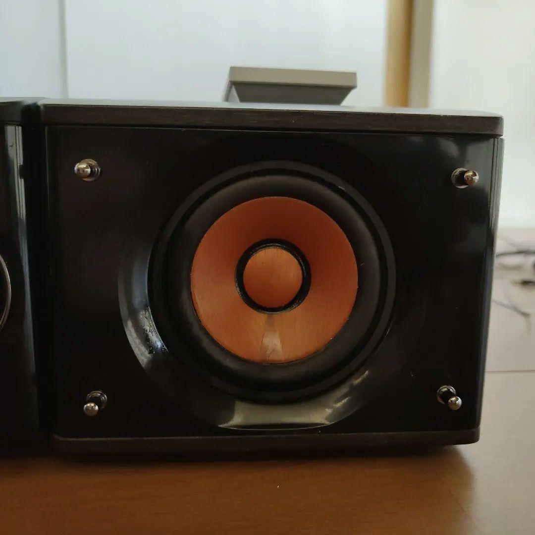 【美品】JVC EXS3-B ウッドコーン※ラジオ以外正常！自宅保管・使用少ない