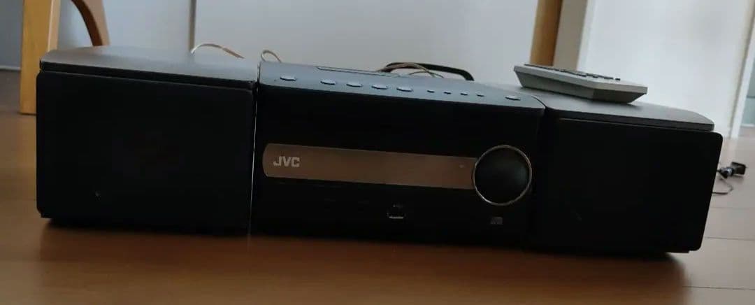 【美品】JVC EXS3-B ウッドコーン※ラジオ以外正常！自宅保管・使用少ない