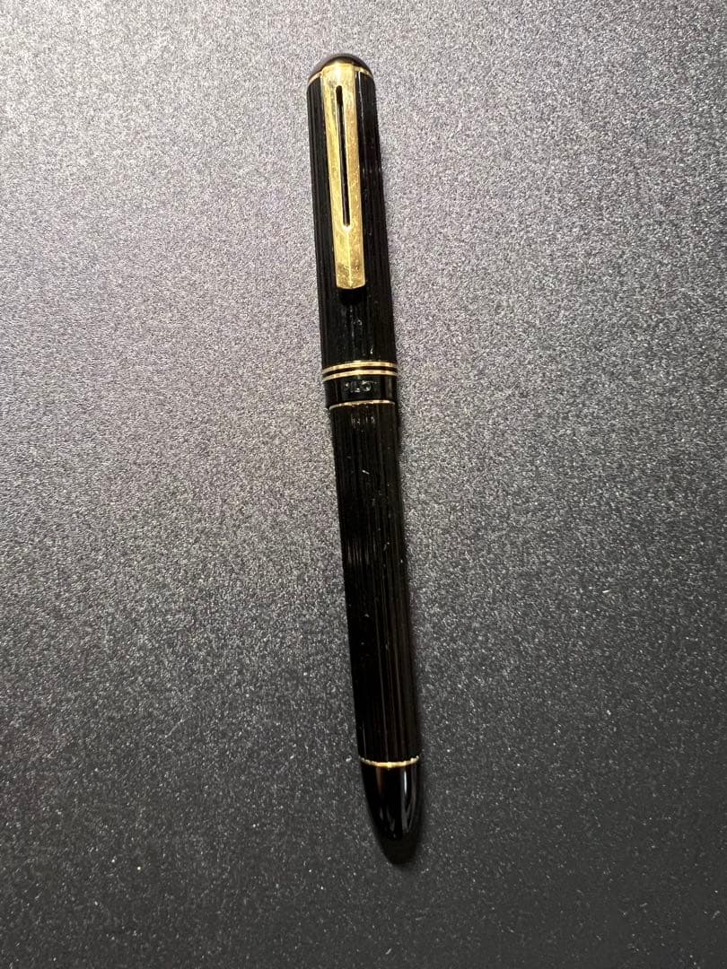 ジャスタス95 ブラック　パイロット　万年筆　14金　F 細字