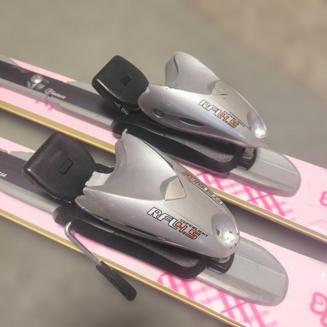 【3点セット】KASTLE ジュニアスキー板 140cm