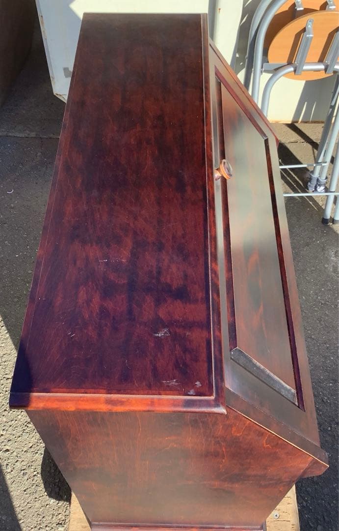 SASA 北海民芸 和光 ライティングビューロー ライティングデスク 樺材