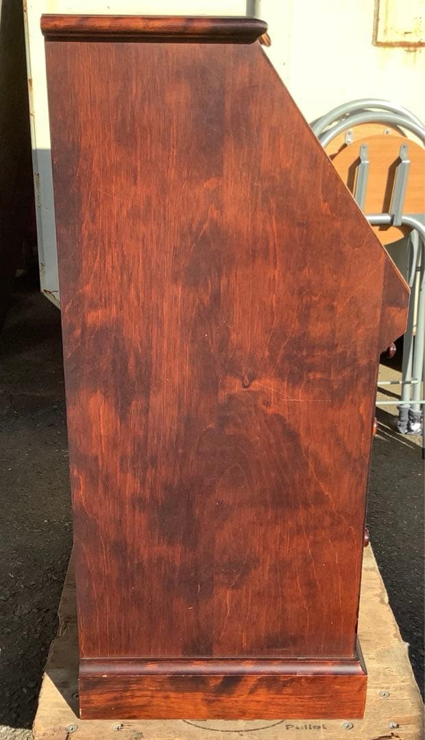 SASA 北海民芸 和光 ライティングビューロー ライティングデスク 樺材