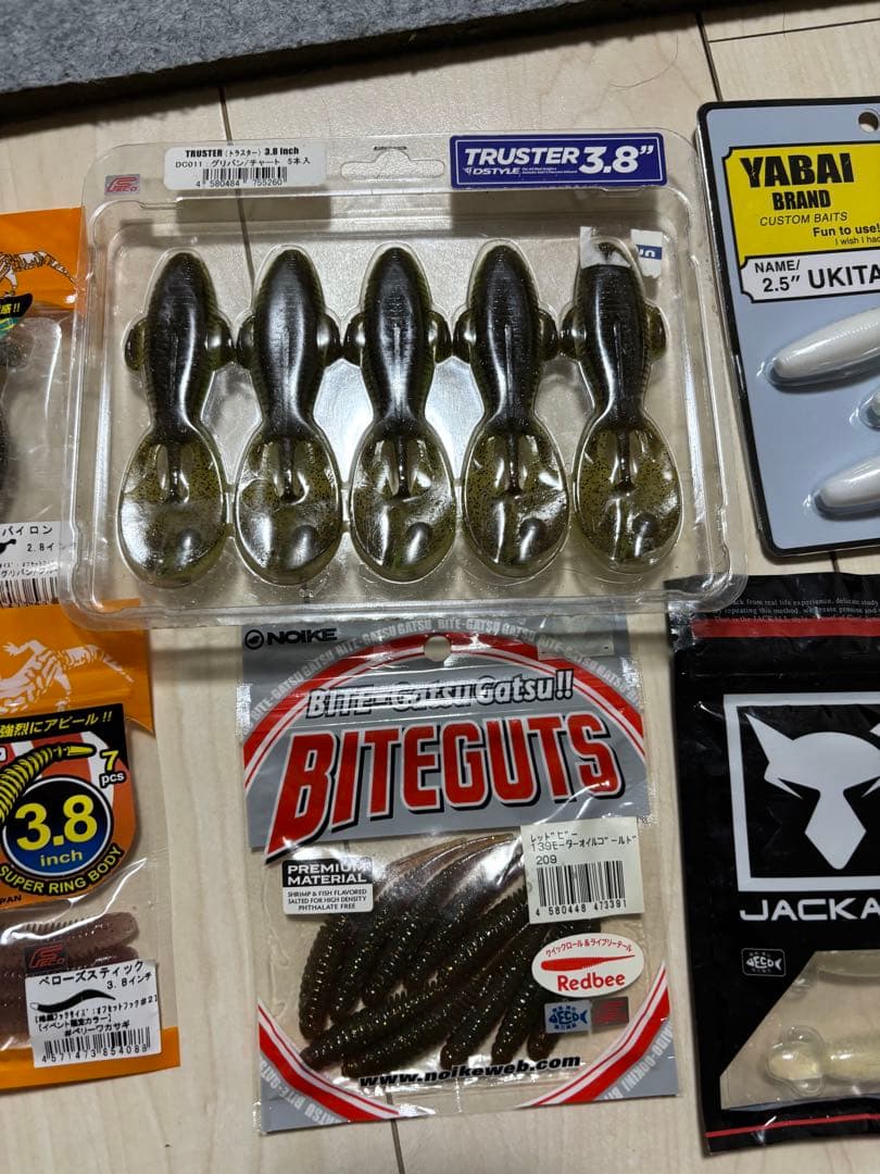 ★バス ワーム、ルアー、セット まとめ売り バスルアー★