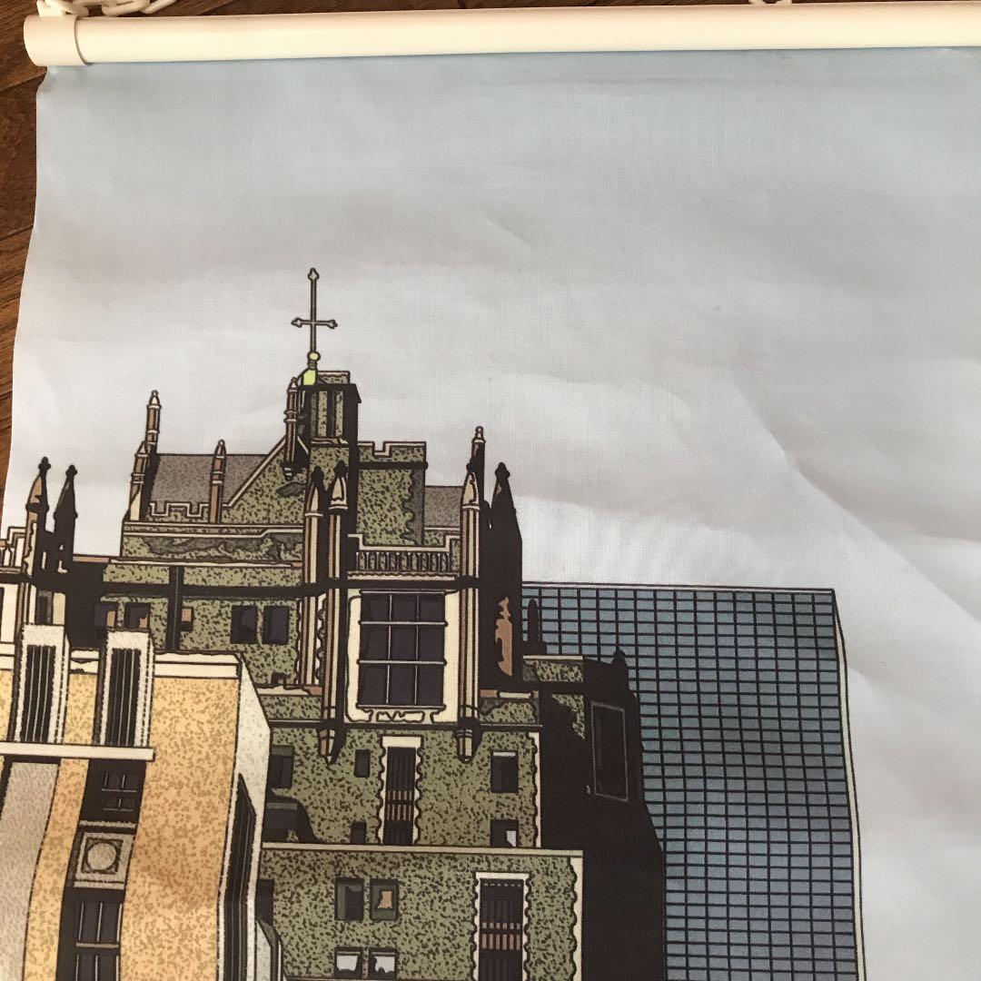 【希少 新品】FIZIN SUZUI 鈴木英人 アート スクリーン 当時モノ