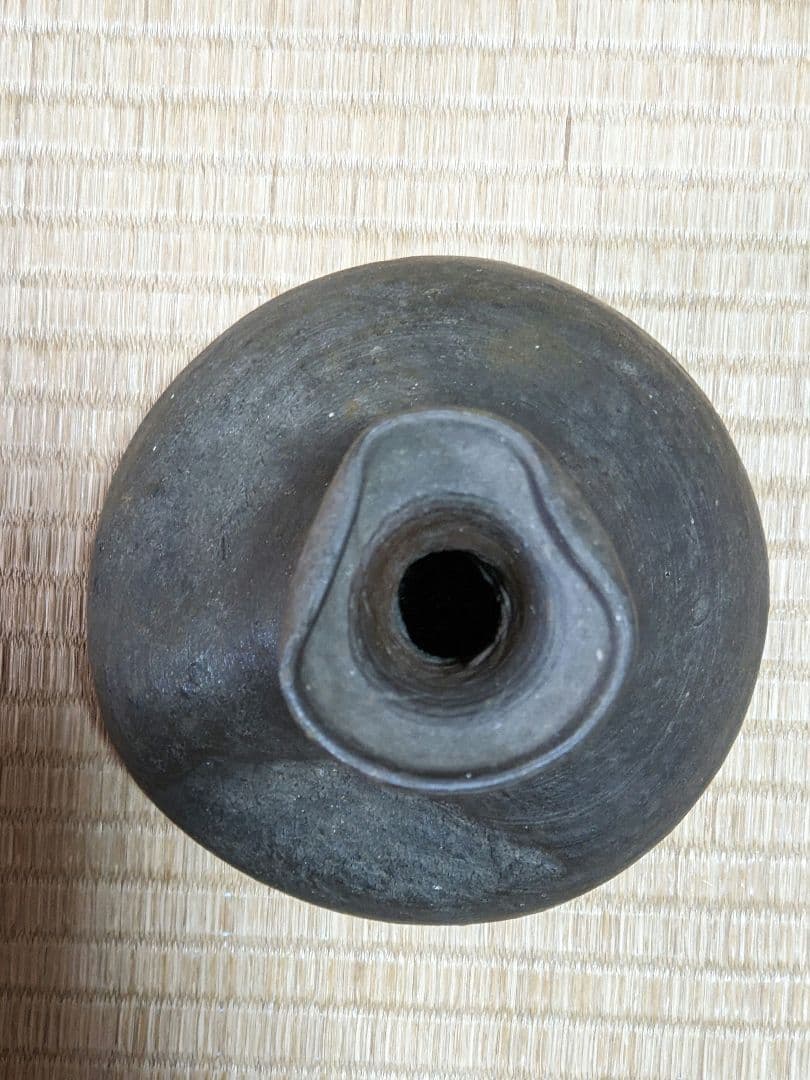 ♦古陶磁 丹波焼 焼締め徳利 酒器 江戸時代前期〜江戸中期 花器花活け 骨董品