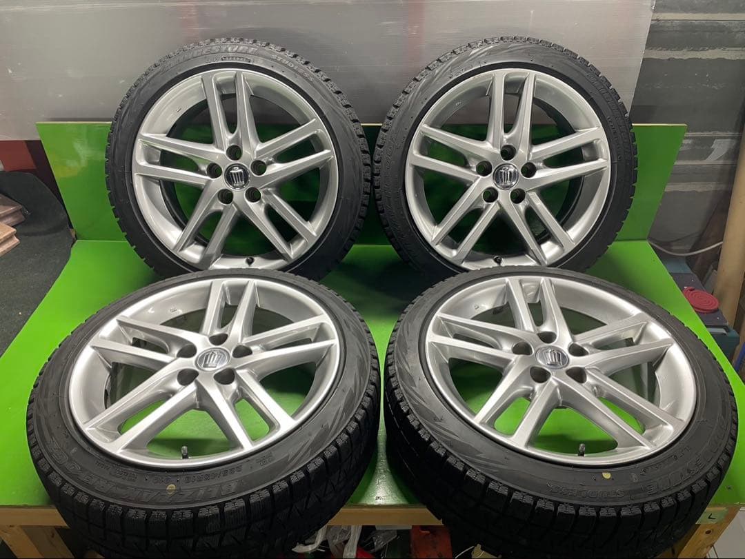 H*R様 洗浄済み⭐︎クラウンアスリート純正18インチアルミ 18×8.0J+4