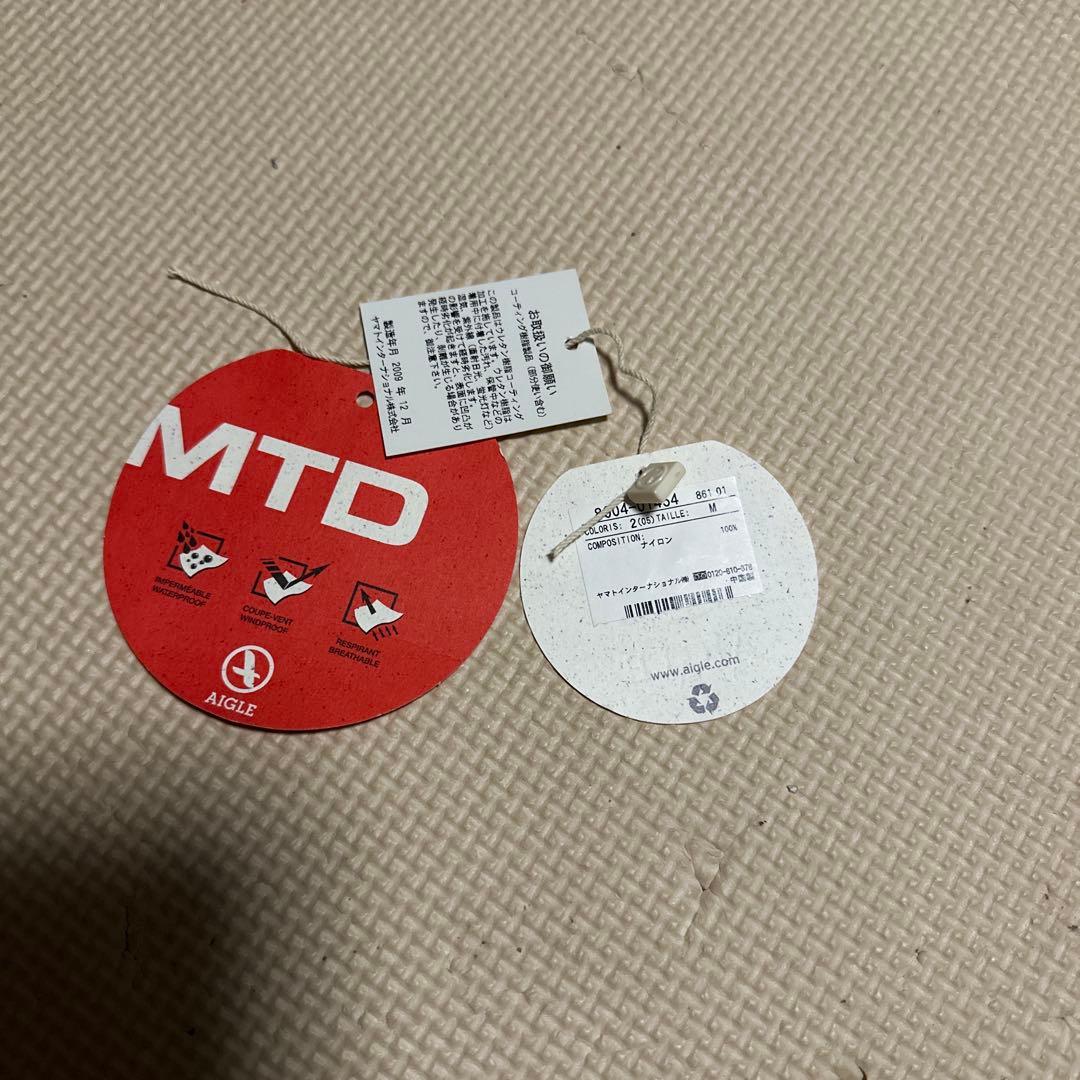 AIGLE ネイビー レインコート