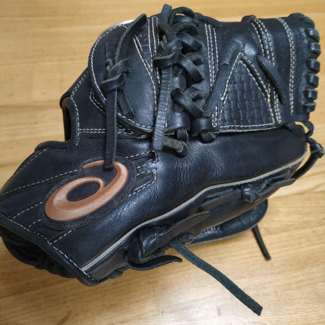 asics SIGNATION 少年野球投手用グローブ 黒