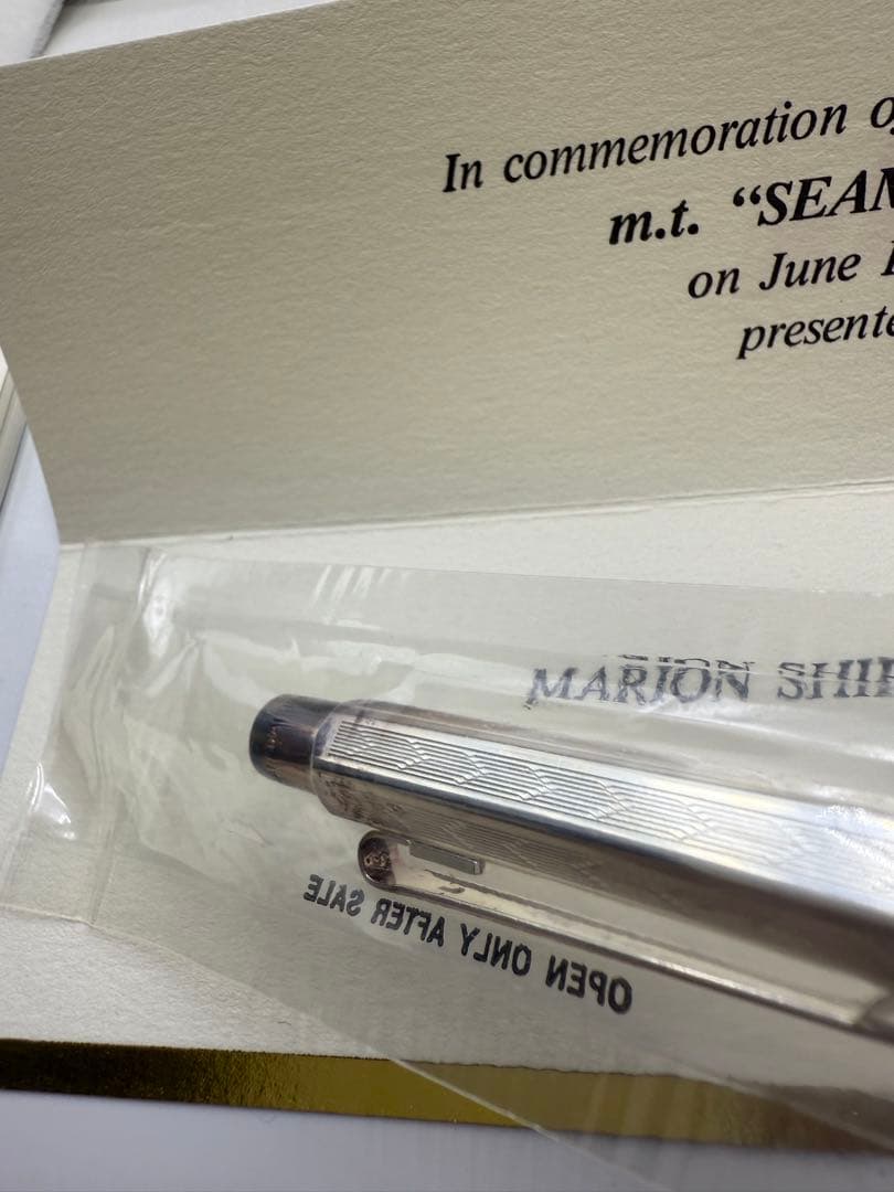 MARION SEAMASTER ボールペン兩本