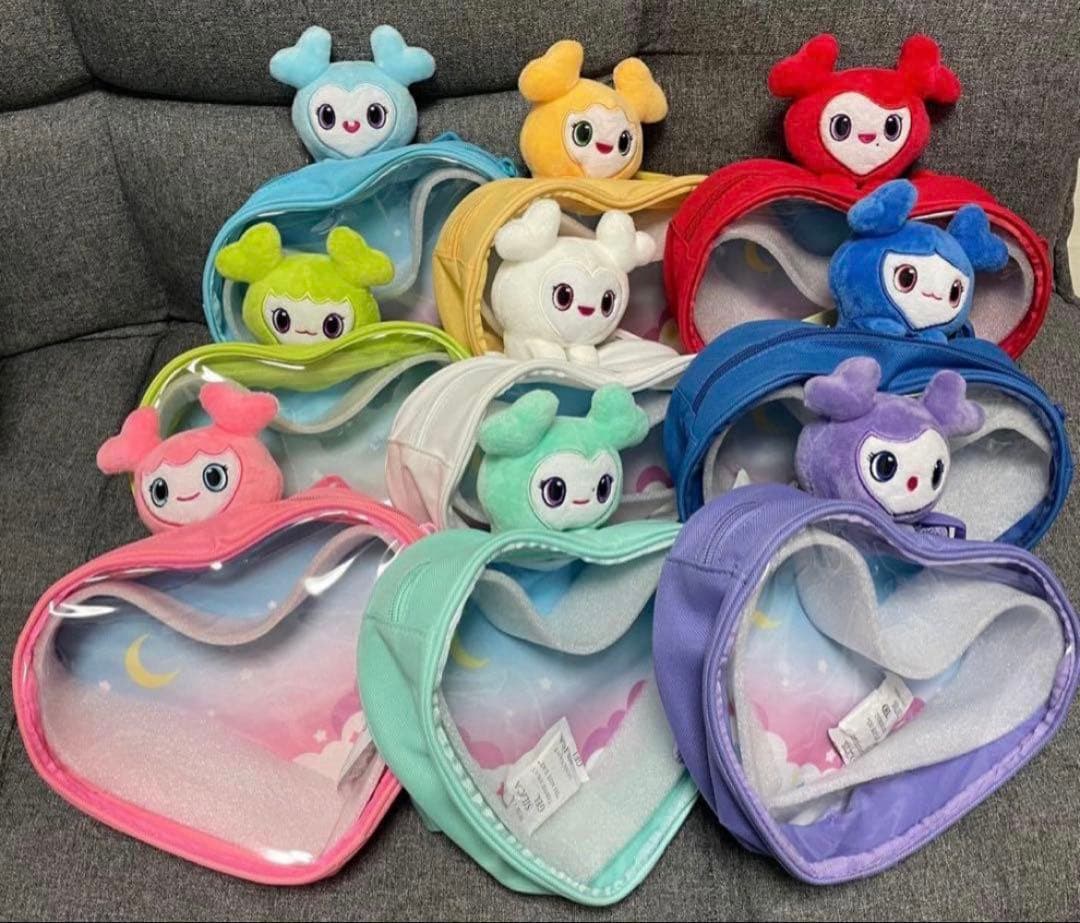 GIGO限定 TWICE ぴょこきゅんボディバッグ 全９種コンプリートセット