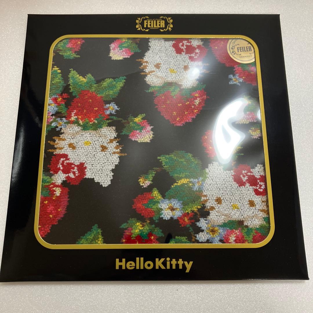 フェイラー　キティ　いちご　ストロベリー　ハンカチ