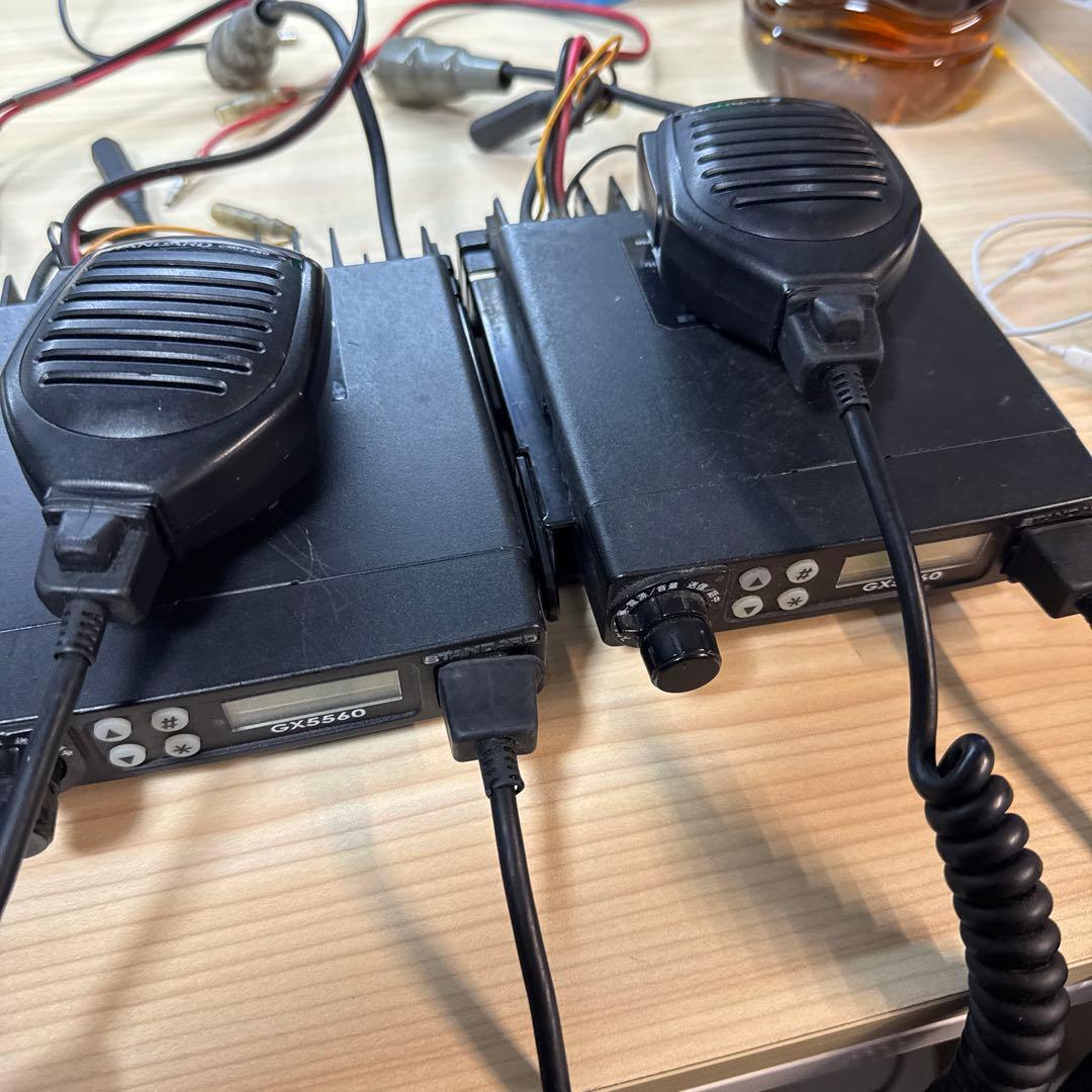 STANDARD GX5560VCAT132 VHF簡易無線機4台セット