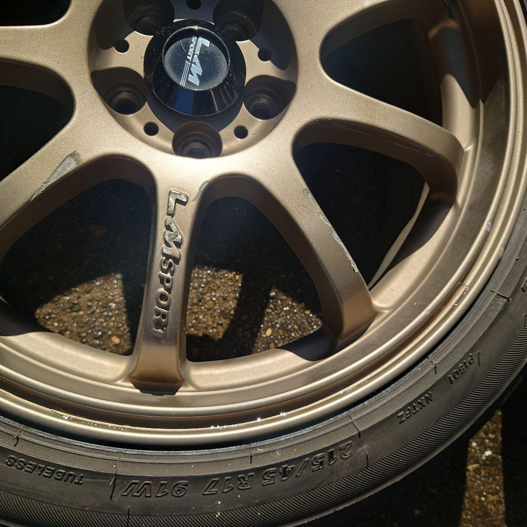 レアマイスター LMスポーツ 215/45R17 PCD100 86 BRZ