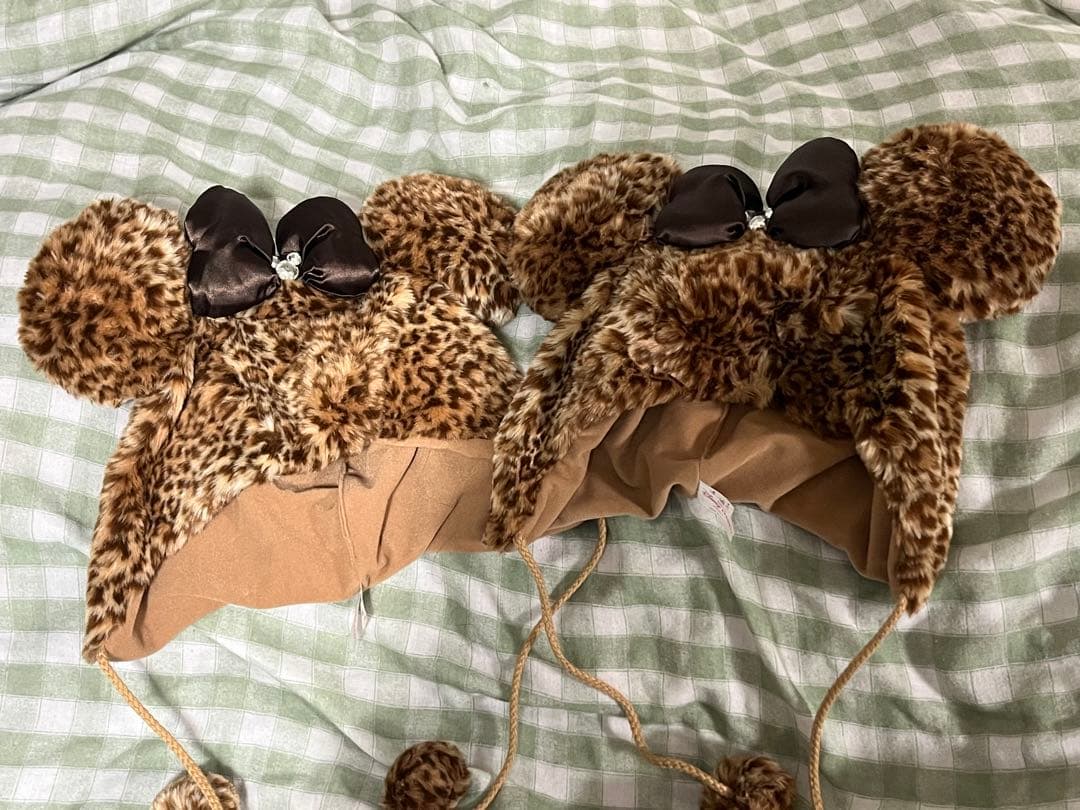 ディズニー ファンキャップ ヒョウ柄