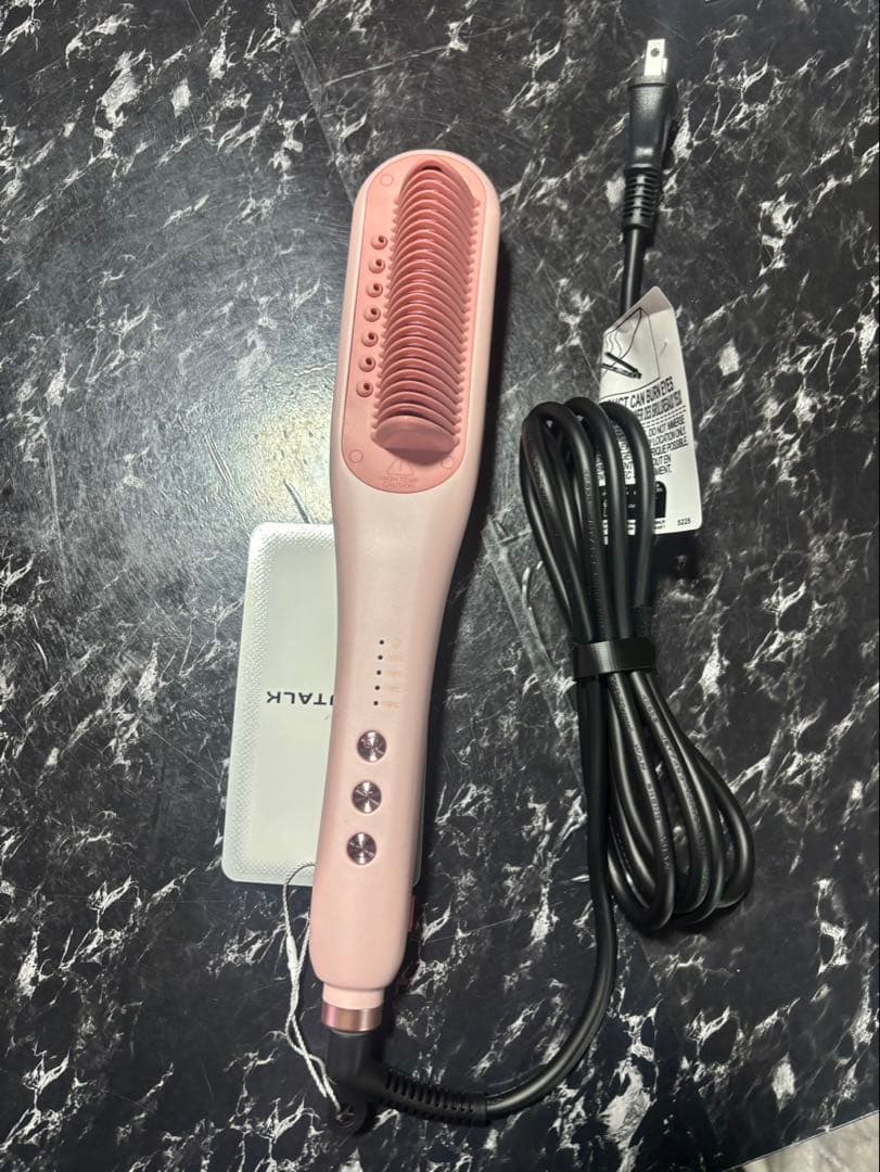 WAVY TALKスチームストレートブラシ