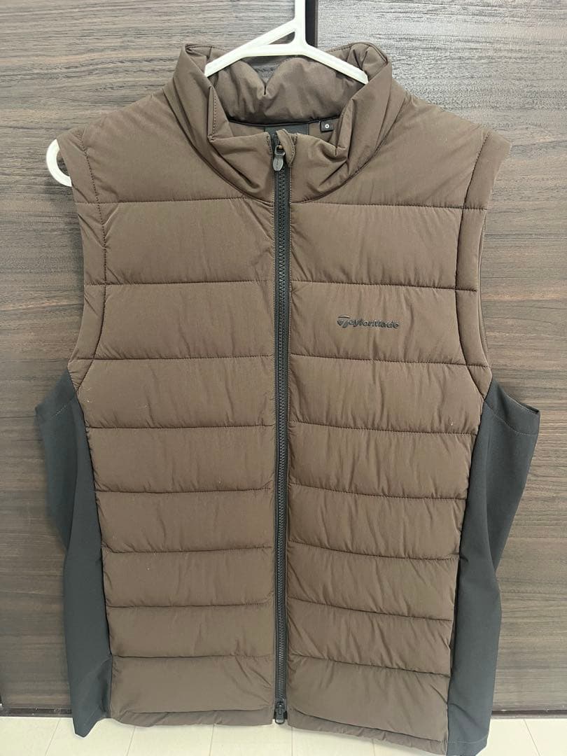 テーラーメイド ブラウン ダウンベスト サイズ0