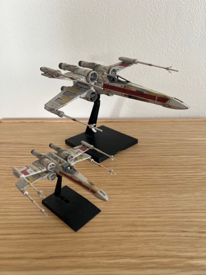 スターウォーズ　X-Wing Fighter プラモデル完成品　2機セット