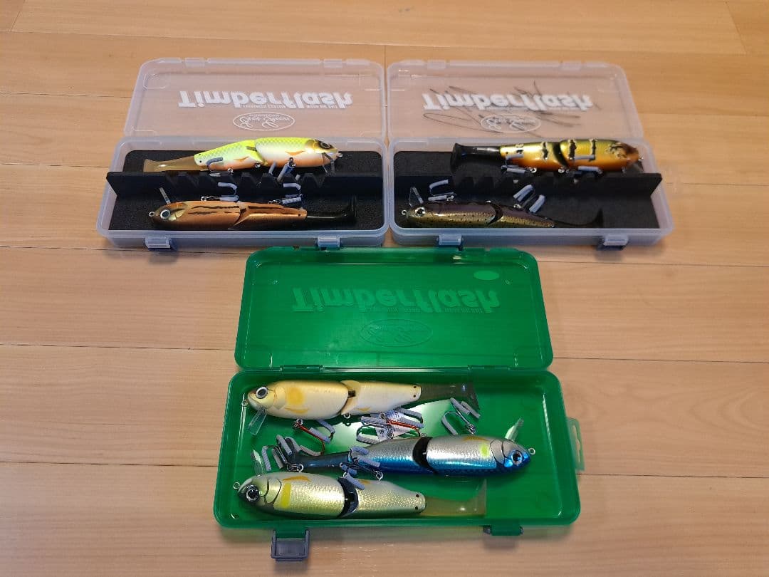 希少　未使用　エバーグリーン　ティンバーフラッシュJr　11本11色まとめて