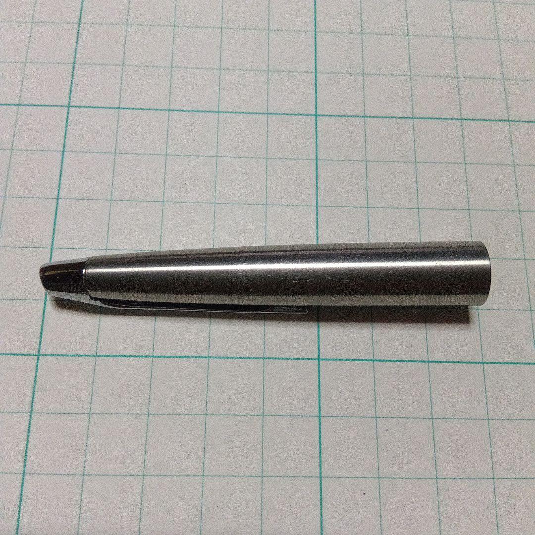 PILOT　ミュー『 μ 』万年筆 シルバー　付属品無　中古品