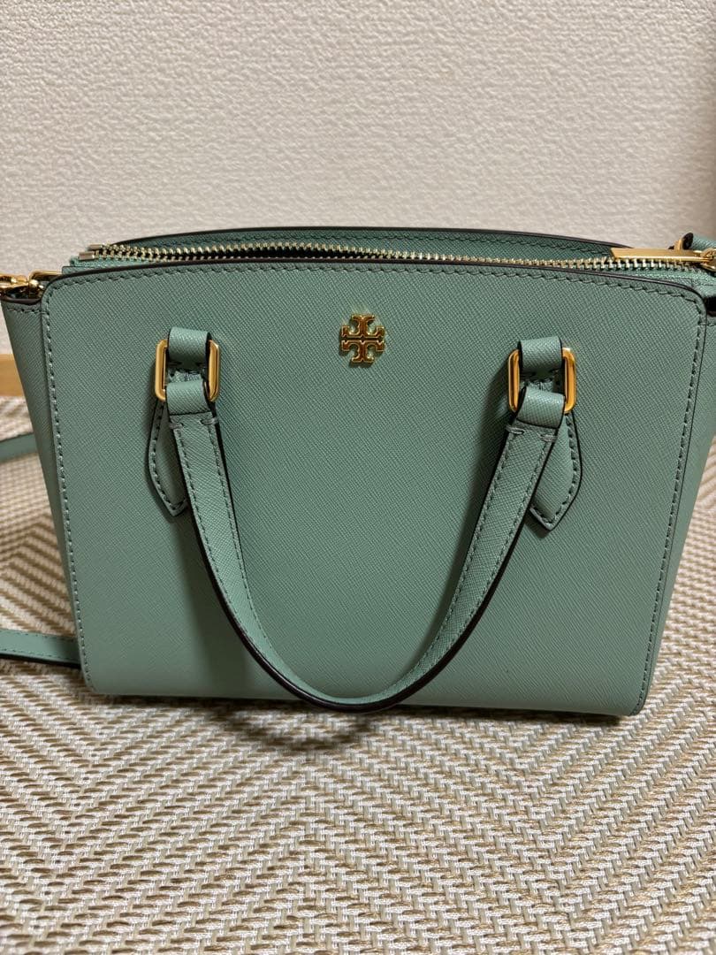 トリーバーチ 水色　バッグ