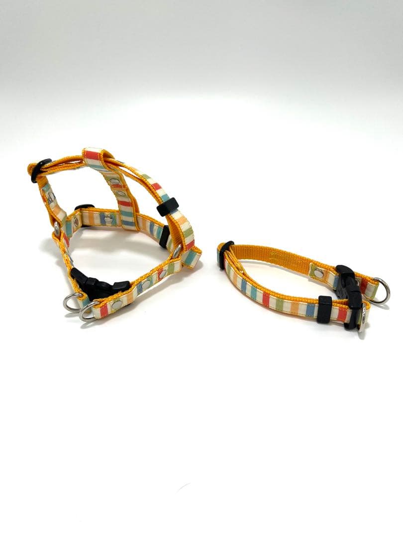 犬用品　首輪　ハーネス リード　ジョイントリード フルセット ハンドメイド
