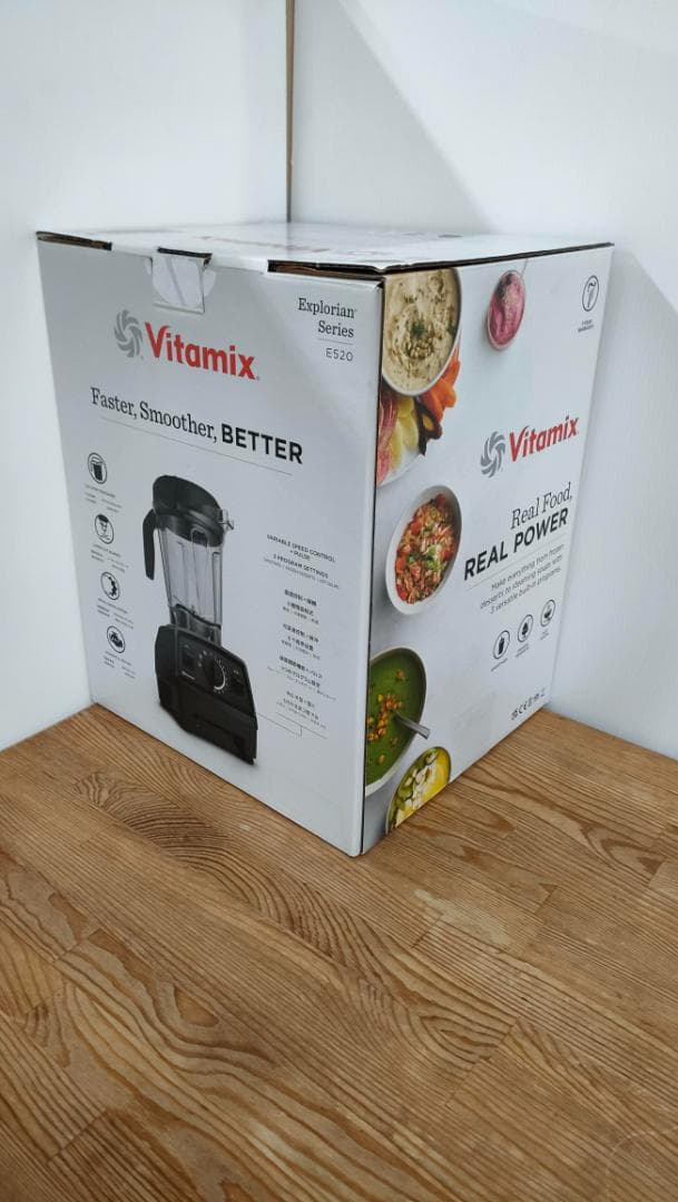 【美品】バイタミックス　E520　ブラック　保証書あり　1629