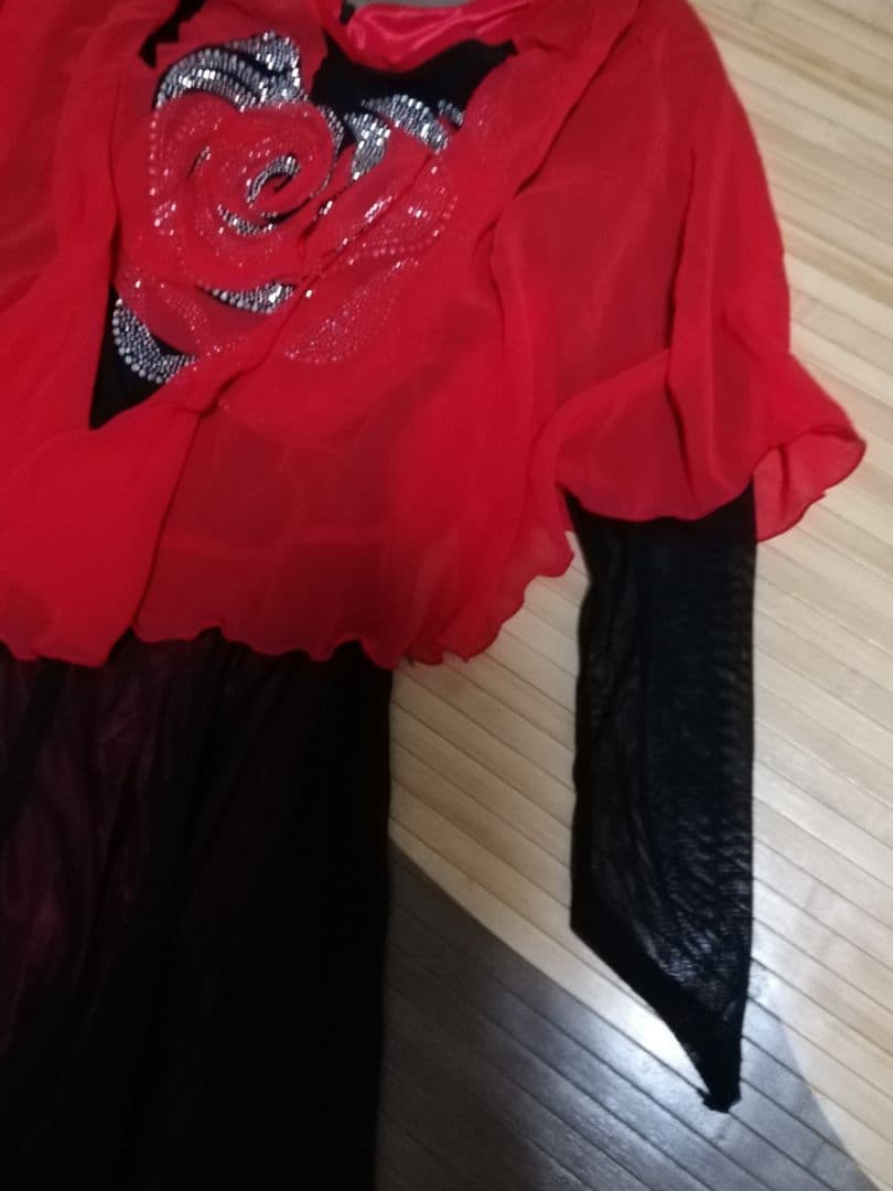 最終お値下げ　社交ダンスドレス　カラオケにも　フリーサイズ