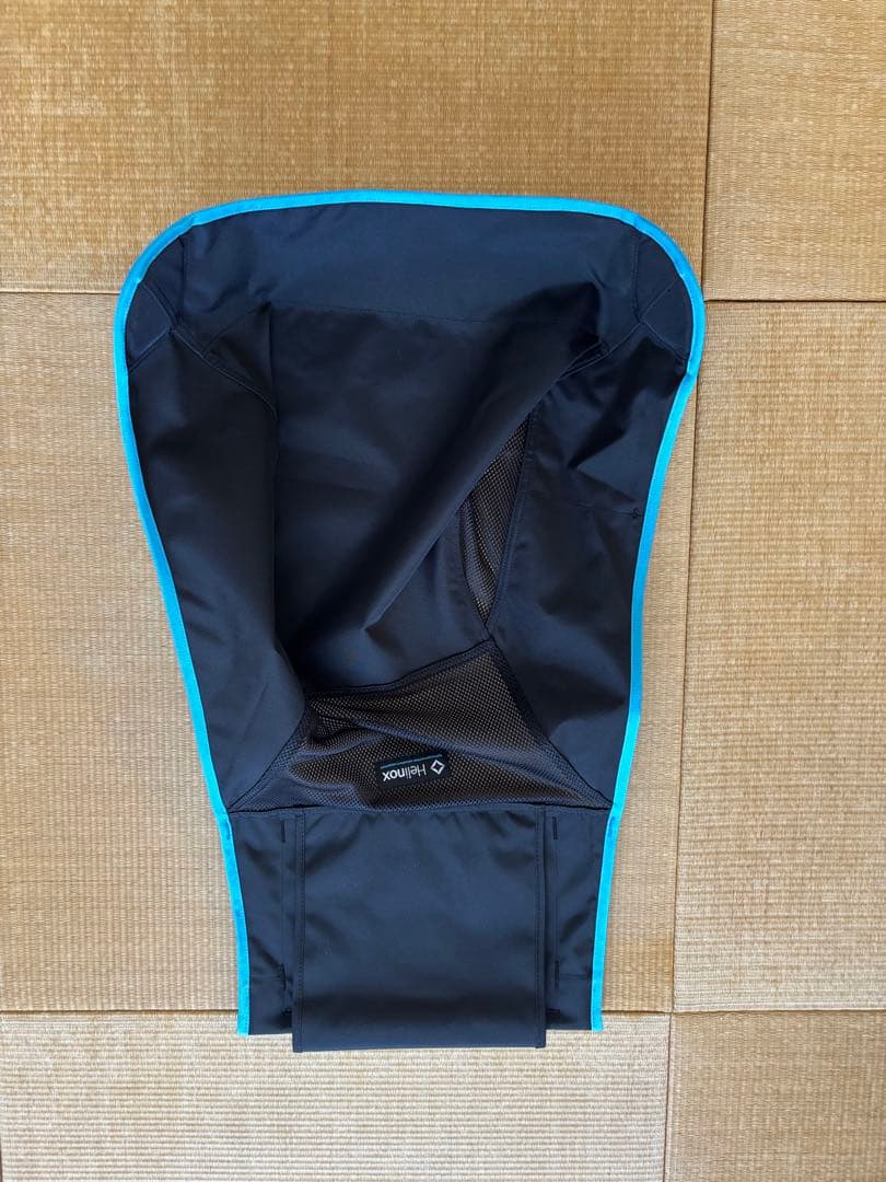 ヘリノックス チェアツー 社外ロッキングフット純正フリース チェアカバーセット