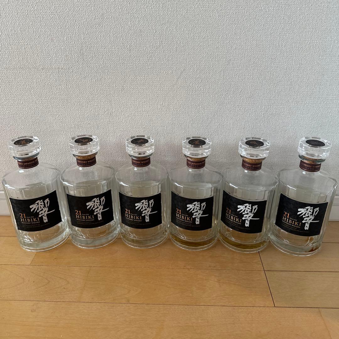 響 21年 空瓶12本