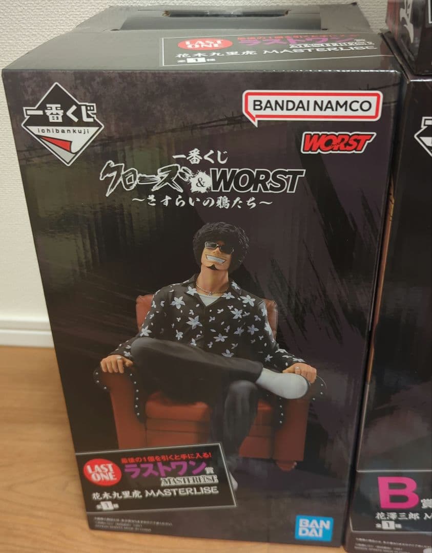 一番くじ クローズ & WORST　さすらいの鴉たち　フィギュアコンプリート