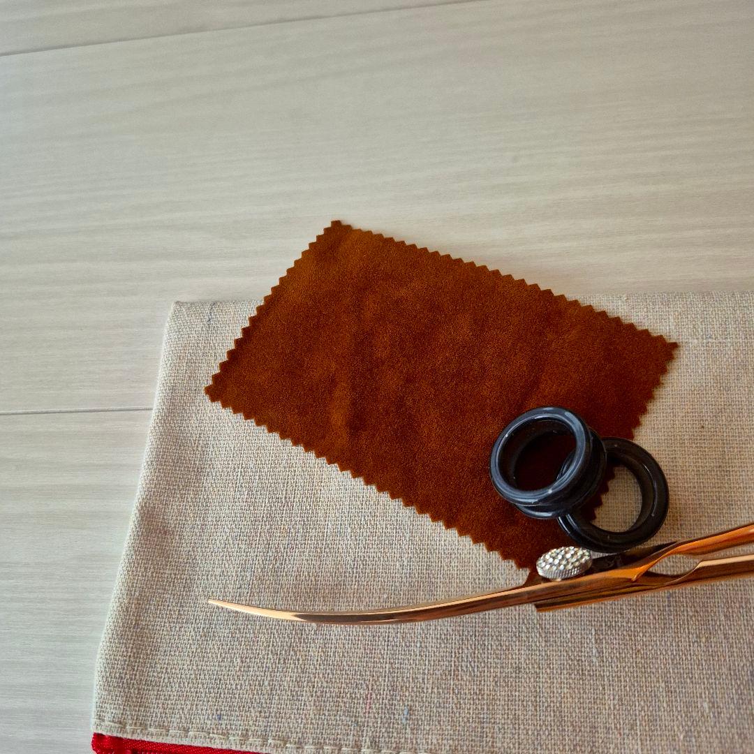 新品★フェニーチェ ★カーブシザー ギザ刄★6.5 in トリミングばさみ