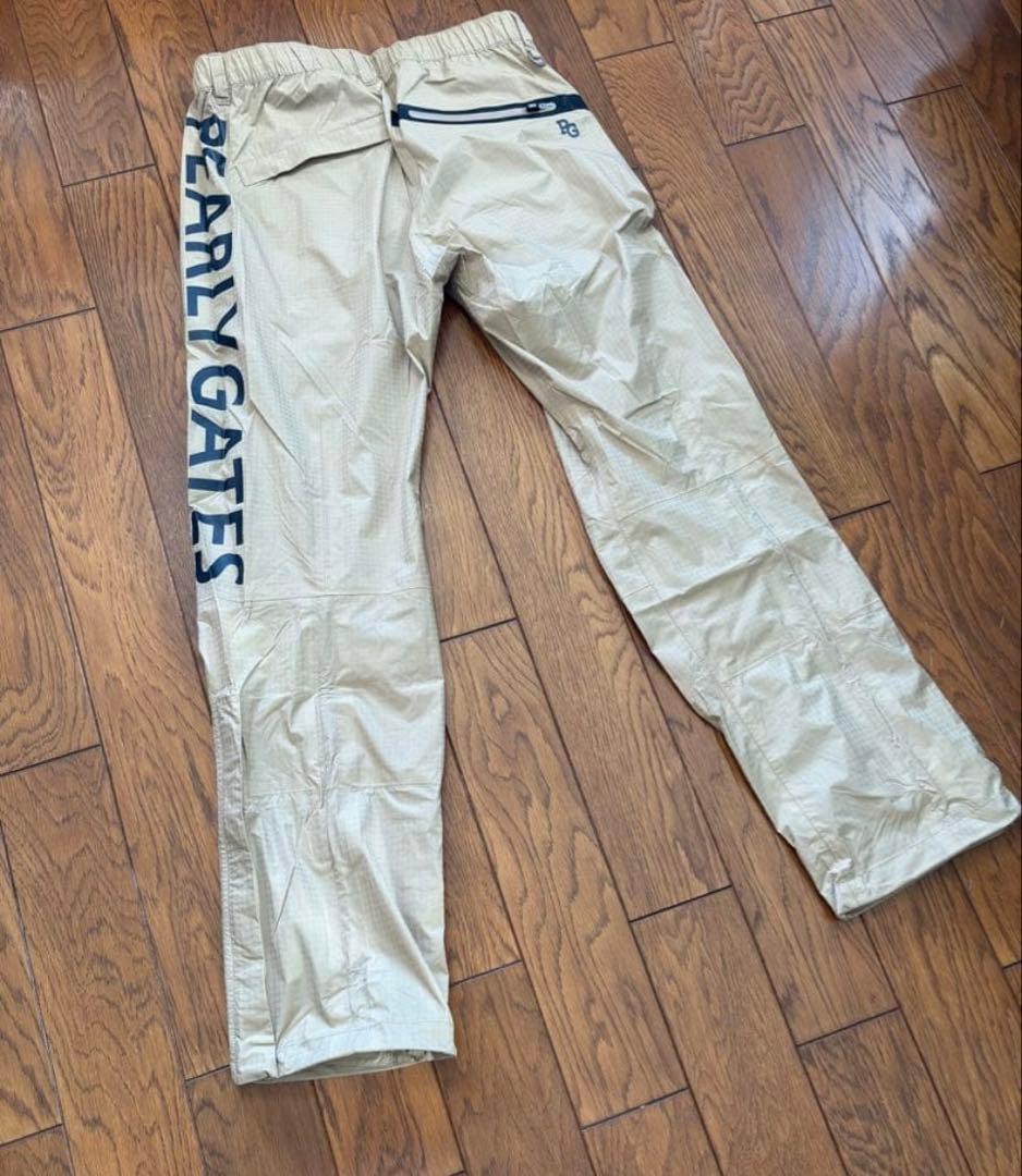 【新品未使用】PEARLY GATES レインパンツ PGロゴ