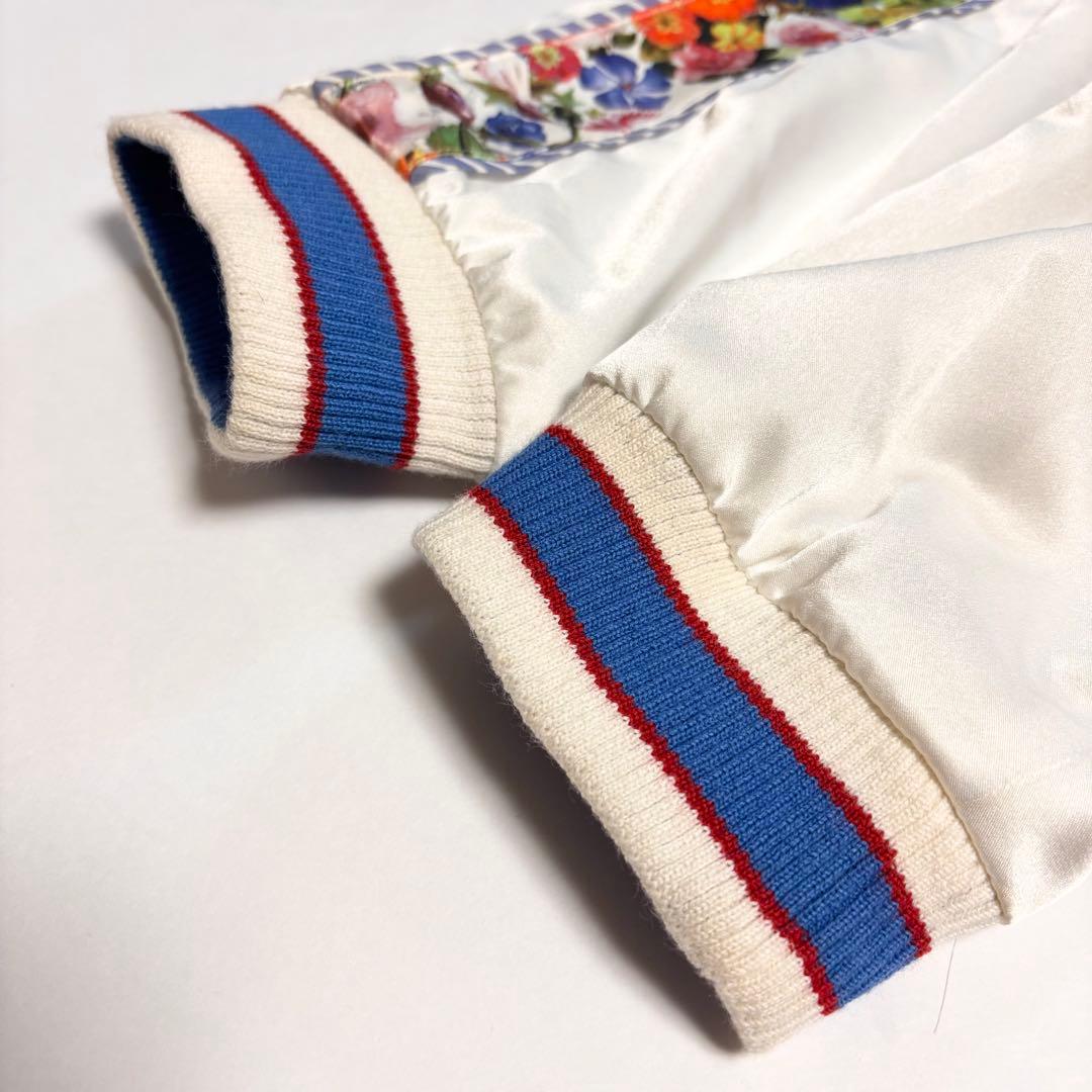 【AVIE】 フラワープリント スカジャン