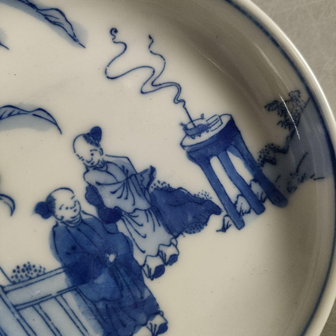 A894-2/染付銘々皿/小皿/向付/飾皿/豆皿/20客/