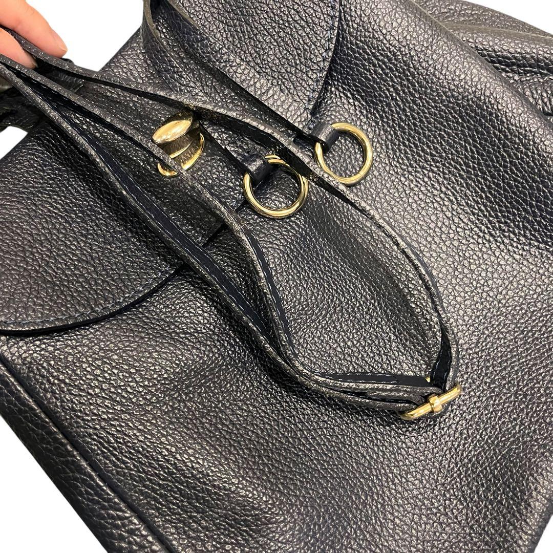 【美品】アッシュエレン ハンドバッグ 牛革 上品 高品質 素材仕様 2way