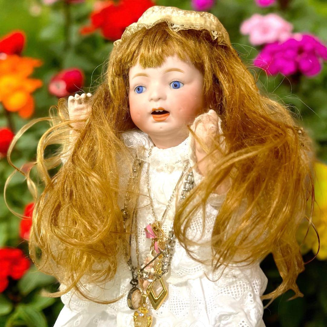 れいちゃん アンティーク ビスクドール モリムラ ブラザーズ 明治 大正