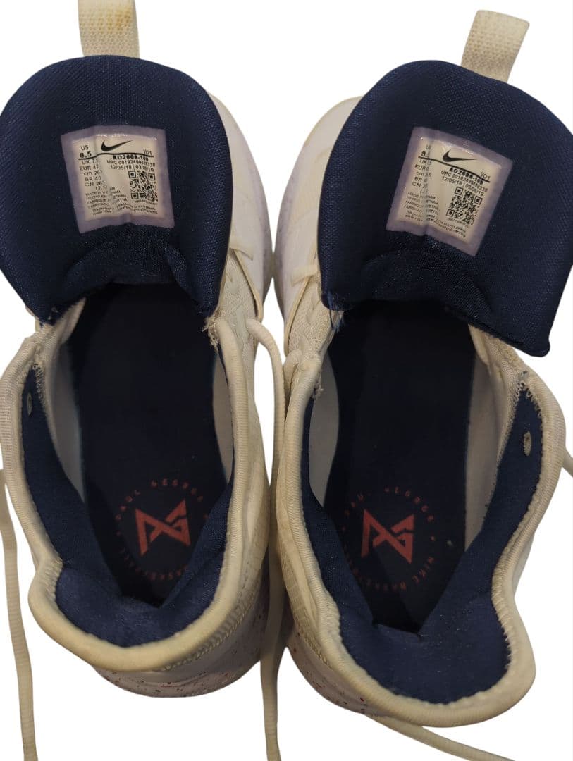 美品 NIKE PG3 EP ナイキ ポールジョージ バッシュ