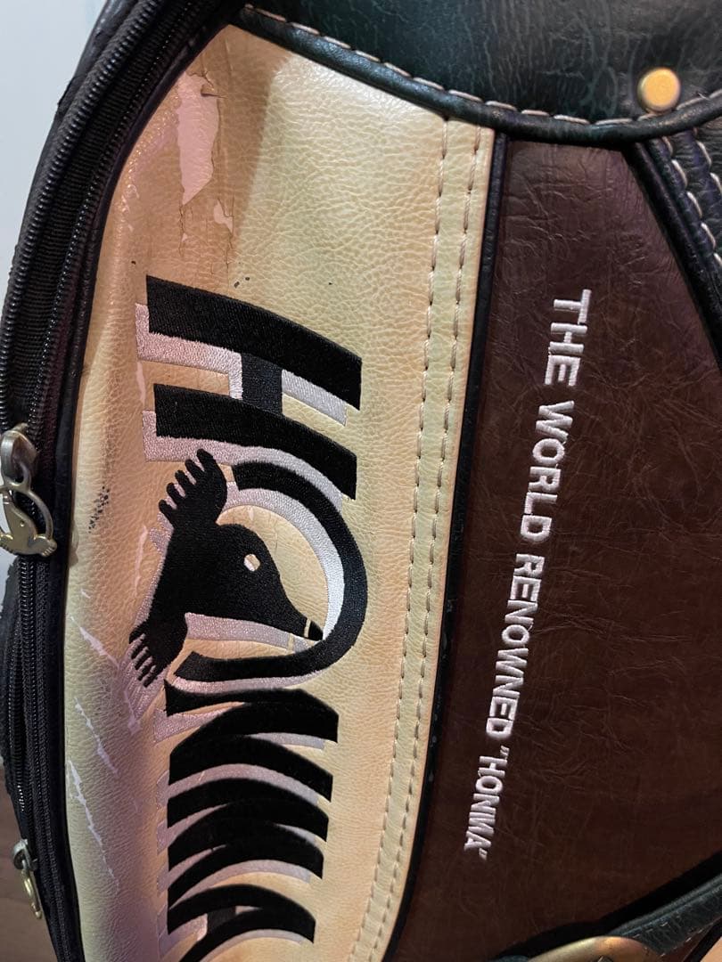 再値下げ:HONMAキャディーバッグ ゴルフクラブセット 練習ボール付き 初心者