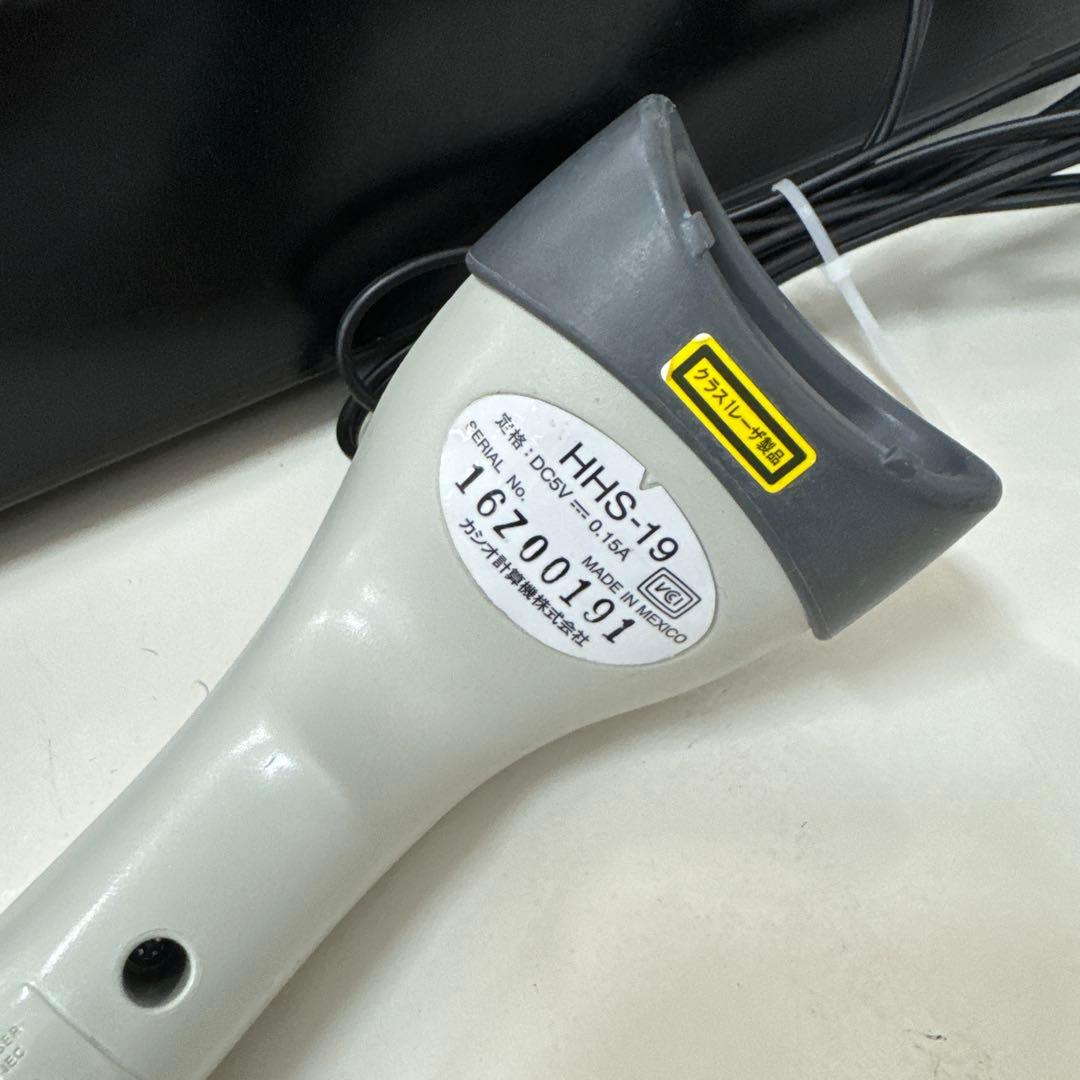 CASIO 電子レジスター SR-S4000 スキャナーHHS-19付き