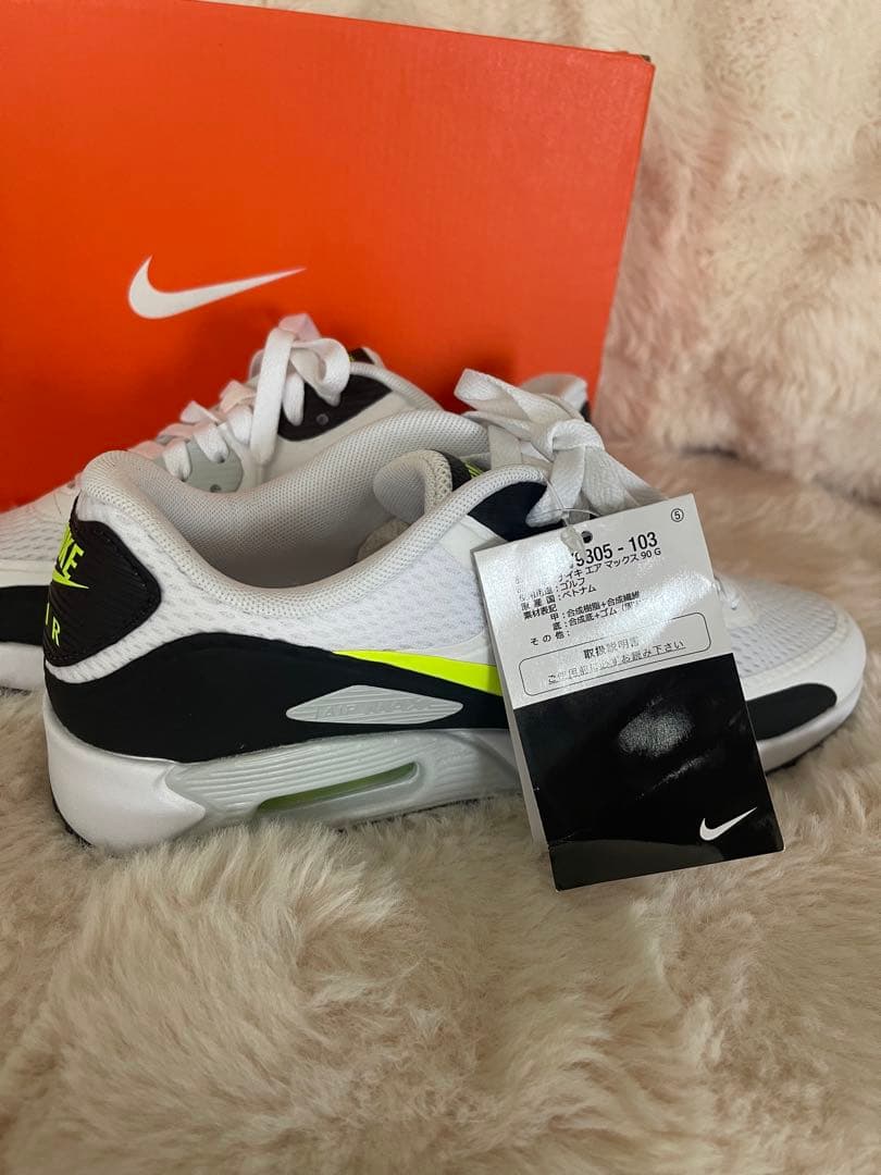 Nike Air Max 90 ホワイト/ブラック/イエロー